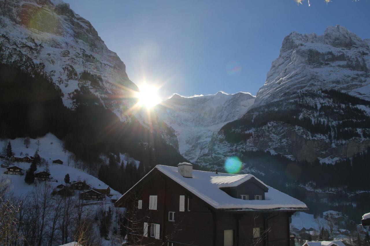 Chalet Pfingsteggblick Grindelwald Kültér fotó